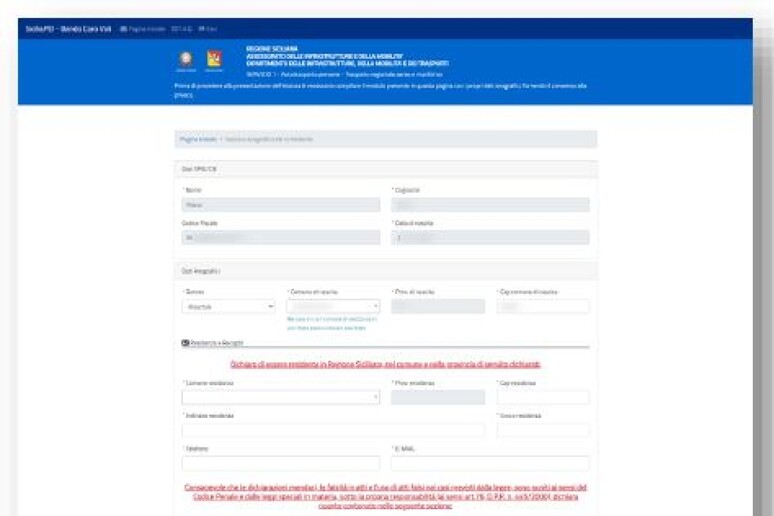 Caro-voli, piattaforma Regione Sicilia per avere sconto
