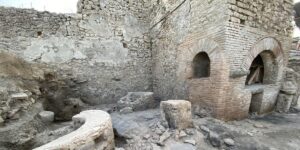 Pompei, scoperto un panificio-prigione