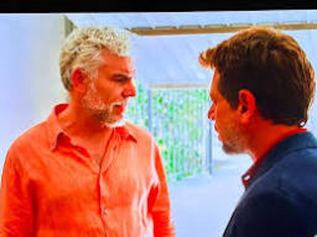 L'attore ragusano Massimo Leggio nella fiction Rai Uno Mak&agrave;ri