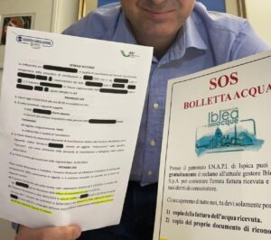 Bollette Iblea Acque errate, l'Arera dà ragione ai consumatori