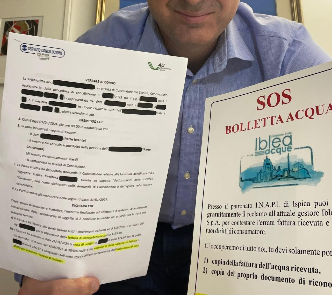 Bollette Iblea Acque errate, l’Arera dà ragione ai consumatori