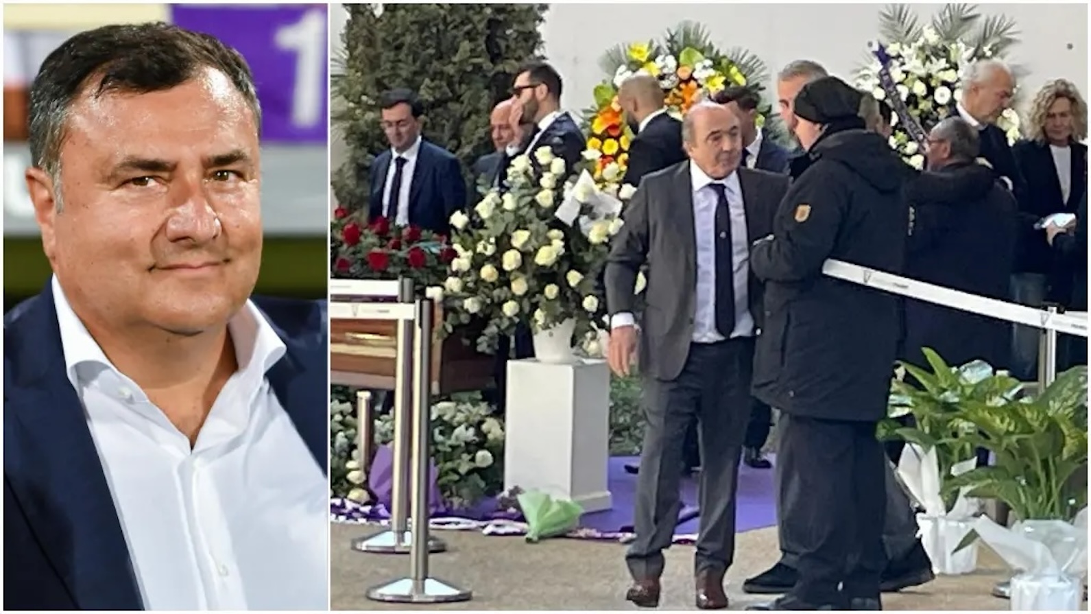 Joe Barone, camera ardente al Viola Park