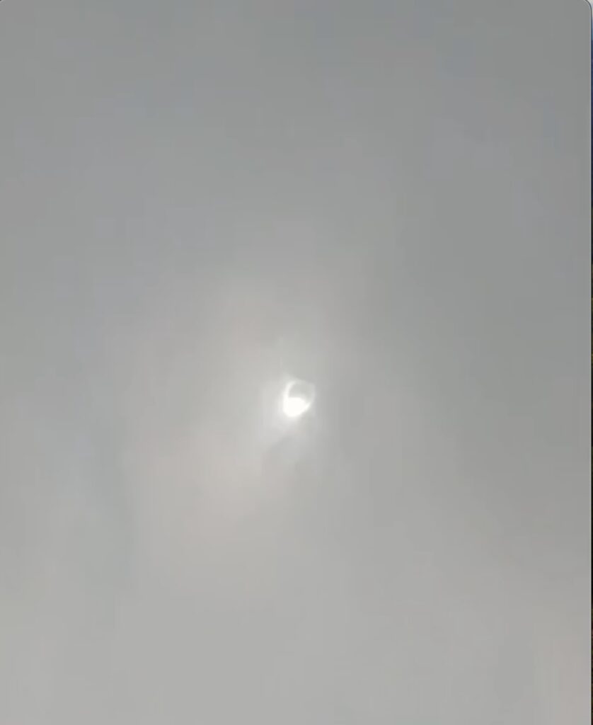 L'eclissi solare vista da Cuba, VIDEO