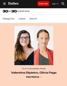 Valentina Dipietro, la giovane ispicese segnalata da Forbes