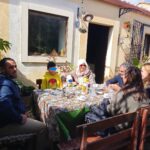 Concerto di musica celtica per la famiglia Tamer, rifugiati siriani