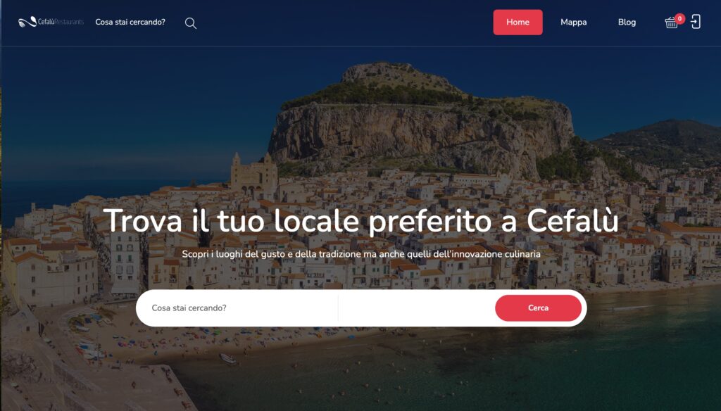 Cefal&ugrave;, online il nuovo portale sulla ristorazione: ecco CefaluRestaurants