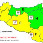 1 maggio con allerta gialla in Sicilia