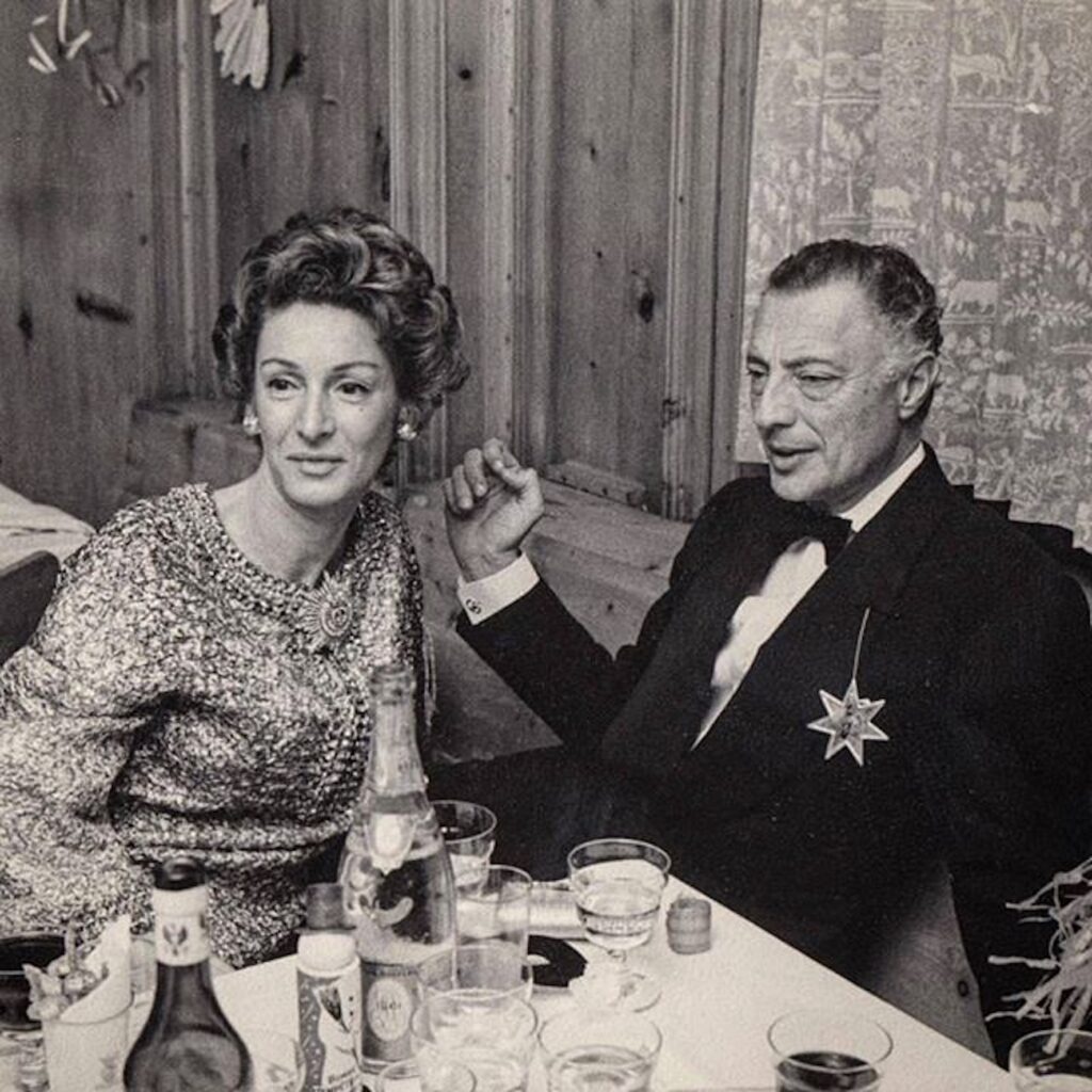 Cristiana e Gianni Agnelli