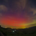 Aurora boreale sull'asse Ragusa-Chiaramonte per la prima volta