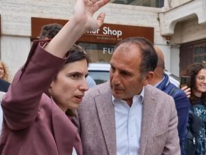 A Ragusa la segretaria nazionale del Partito Democratico Elly Schlein