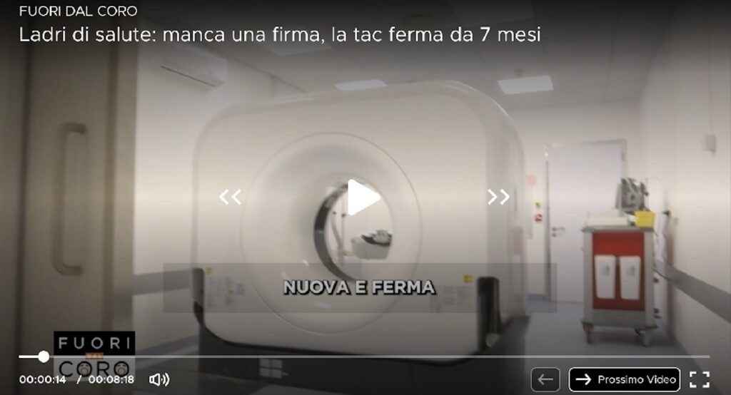 La Tac a Modica e il servizio di Rete 4, l'Asp di Ragusa precisa e replica