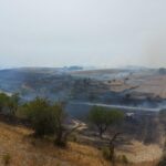 Di nuovo la Forestale in fiamme a Chiaramonte Gulfi