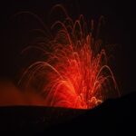 Etna, eruzione del 2 luglio, la foto