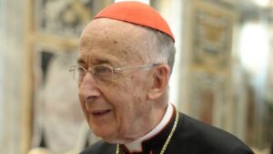 Il cardinale Ruini in terapia intensiva