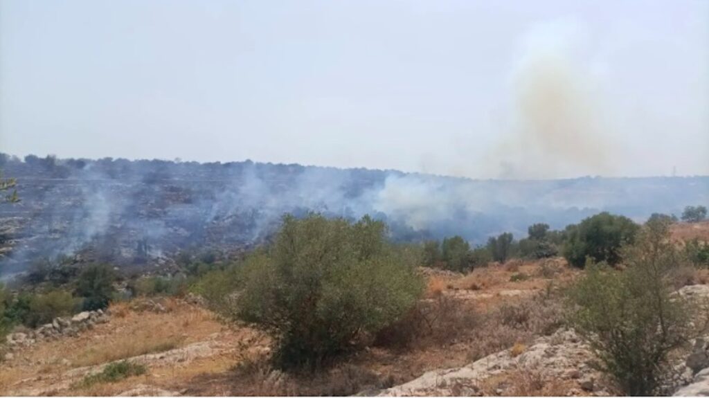 Incendio tra Pozzallo e Ispica