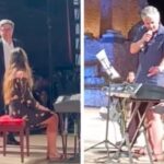 Fiorello commosso per l’esibizione di sua figlia al pianoforte