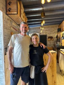 Andrea Barzagli in vacanza a Punta Secca