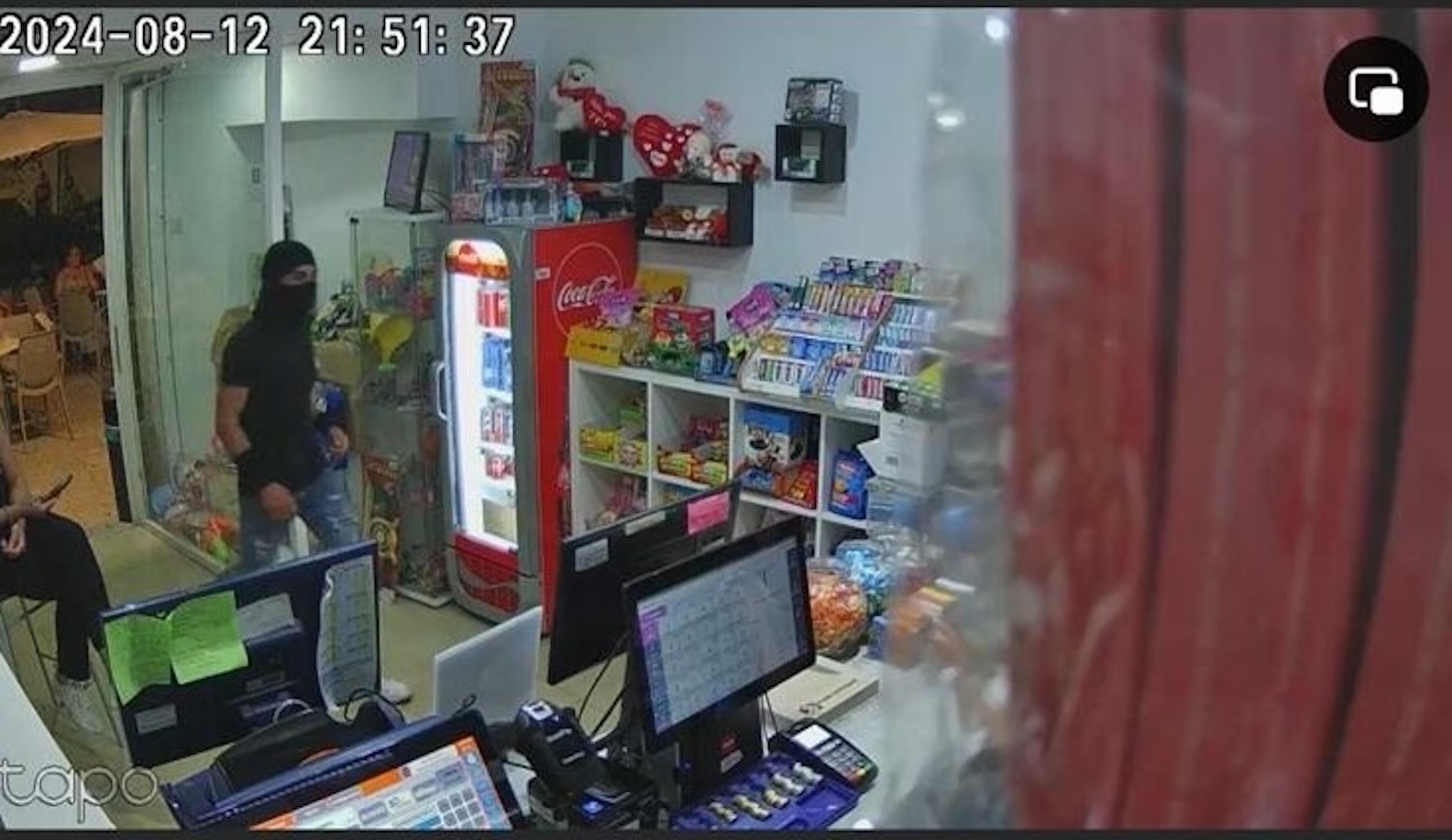 Rapina a tabacchi a Modica bassa. FOTO