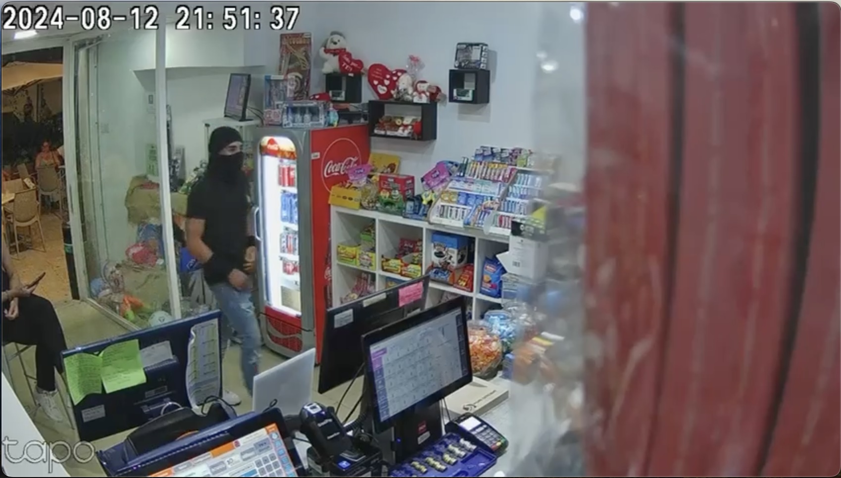 Il VIDEO della rapina al tabacchi di Modica bassa