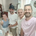Alberto Matano in vacanza a Modica, sortita a Rosolini