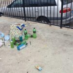 Il degrado in via Amalfi a Marina di Ragusa