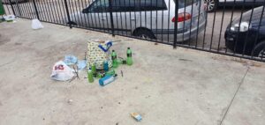 Il degrado in via Amalfi a Marina di Ragusa