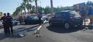 Pauroso incidente a Pozzallo, gli investitori fuggono. FOTO