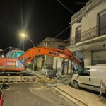 Assalto con escavatore alle Poste di Roccazzo