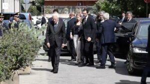 Mattarella ai funerali della nipote Maria