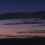 Astrofotografia, una comenta nella campagna modicana