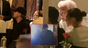 Leonardo Di Caprio a cena a Roma con Vittoria Ceretti