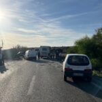 Incidente fra 4 mezzi nella litoranea per Sampieri