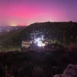 L'aurora boreale a Chiaramonte Gulfi