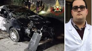 Ugo morto carbonizzato incastrato nell’auto, indagato amico conducente