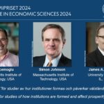 Premio Nobel economia Daron Acemoglu, Simon Johnson e James Robinson