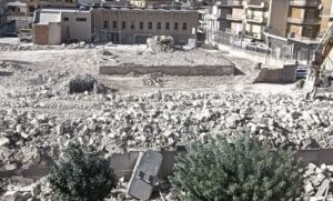 Comiso, demolita la scuola media Pirandello