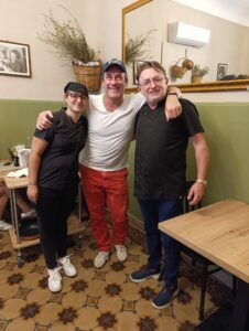 L’attore Jon Hamm a Noto