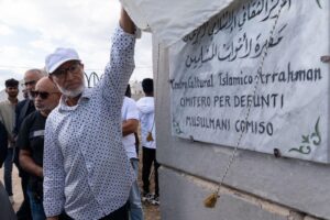 Inaugurato il cimitero di Pedalino
