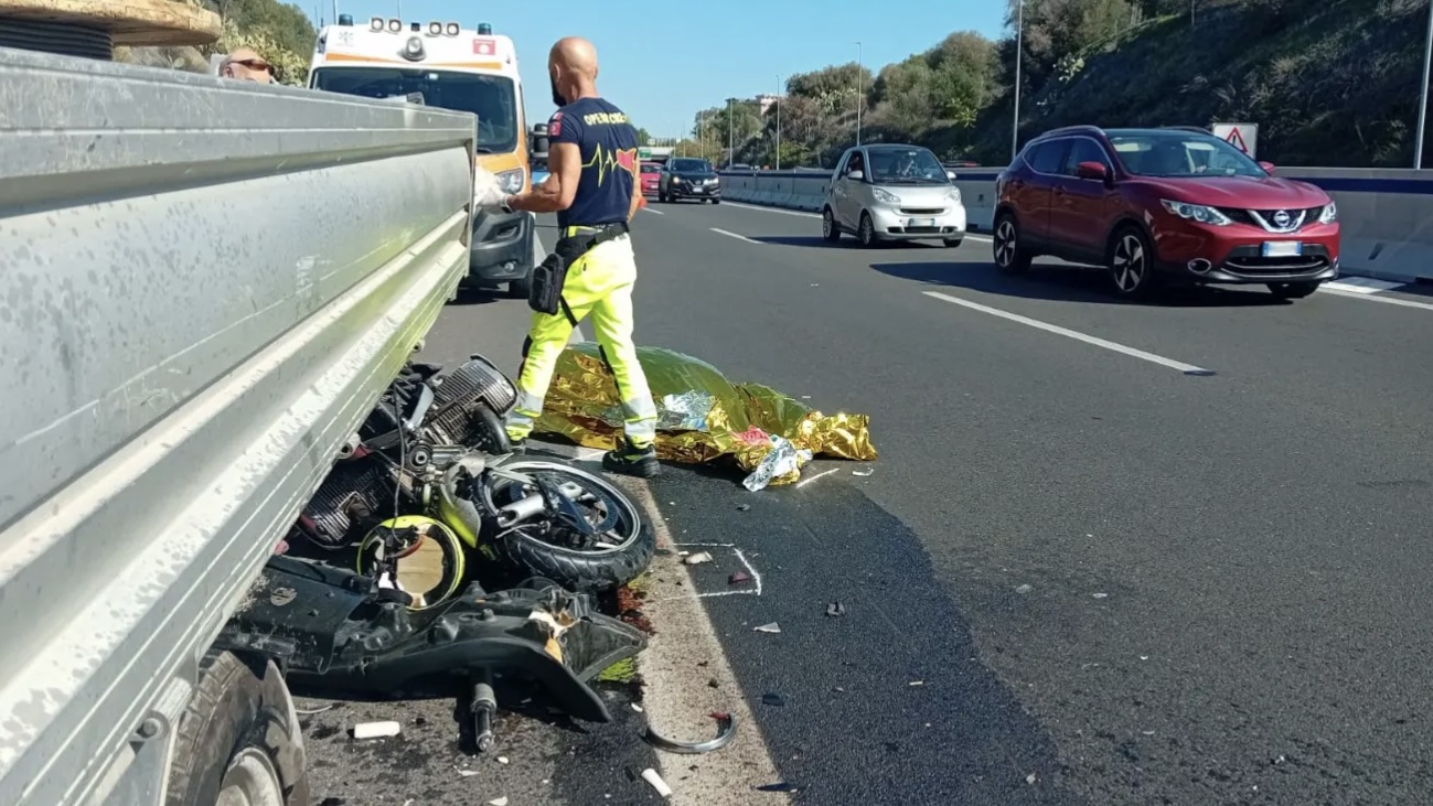 Morto un motociclista in Tangenziale a Catania