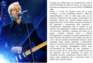 Claudio Baglioni costretto a spostare il tour per problemi di salute