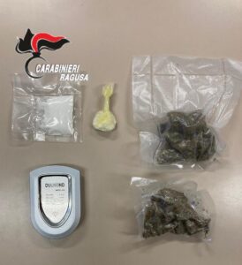 Cocaina e marijuana, arrestato 32enne ispicese