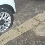 La violenta grandinata a Pozzallo della scorsa notte