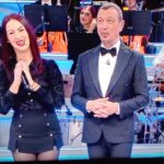 Valentina Pettineo da Modica alla Corrida di Amadeus, con Fiesta di Raffaella Carrà