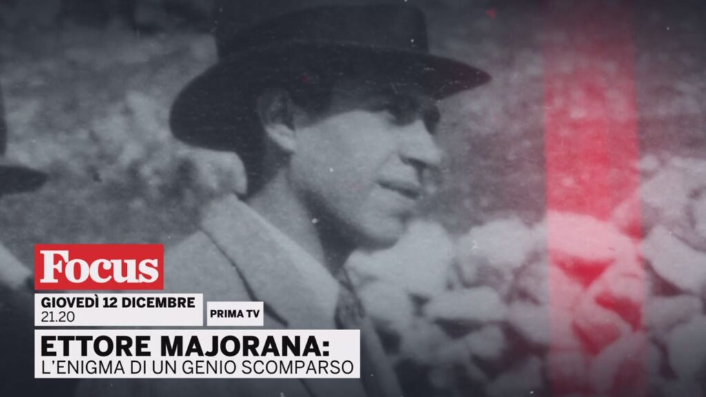 Ettore Majorana: L'enigma di un genio scomparso, stasera in Tv