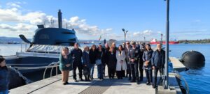 Visita al sommergibile a scuola