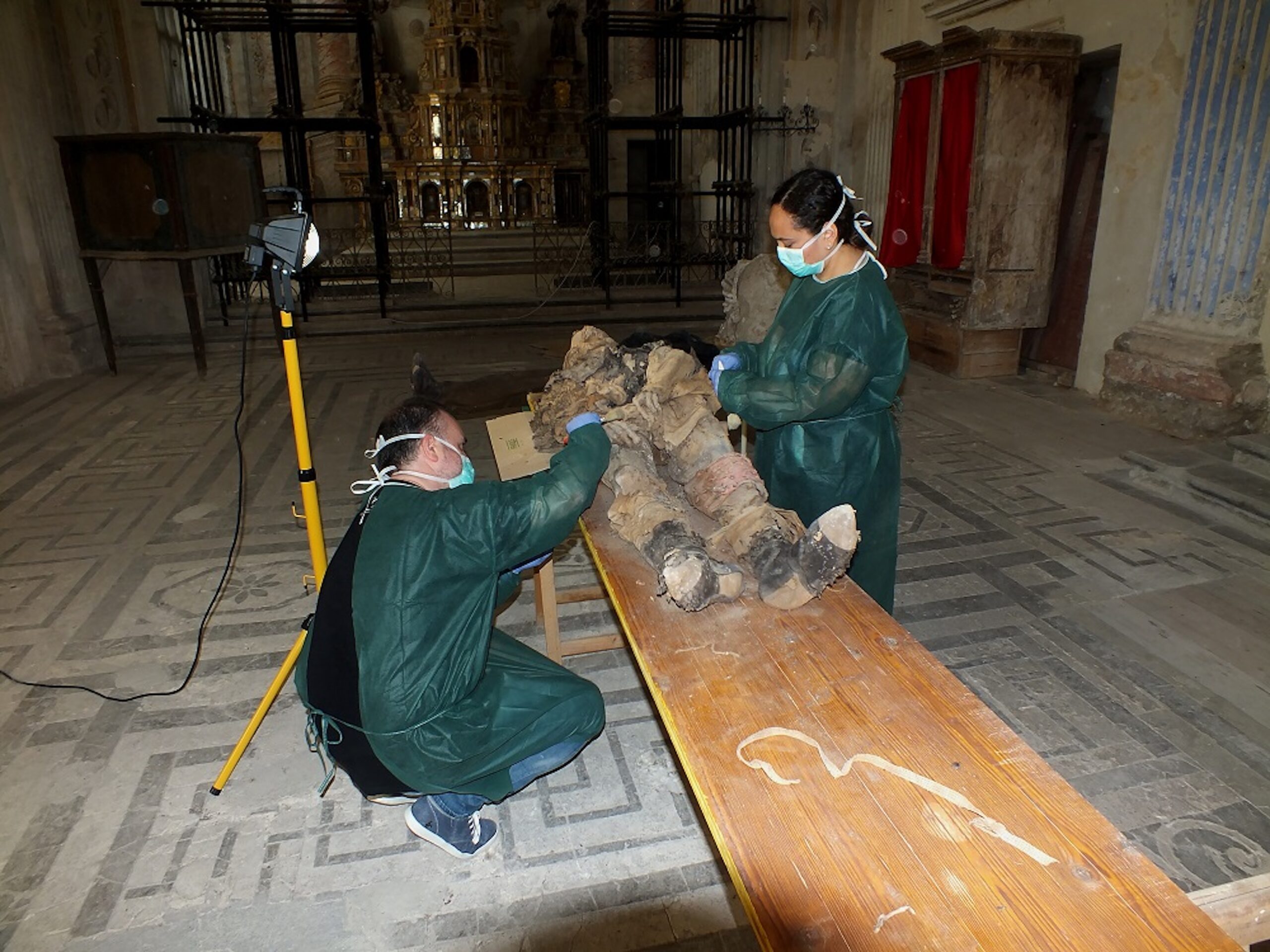 Mummie di Sant’Anna a Modica, le nostre autopsie nel 2016