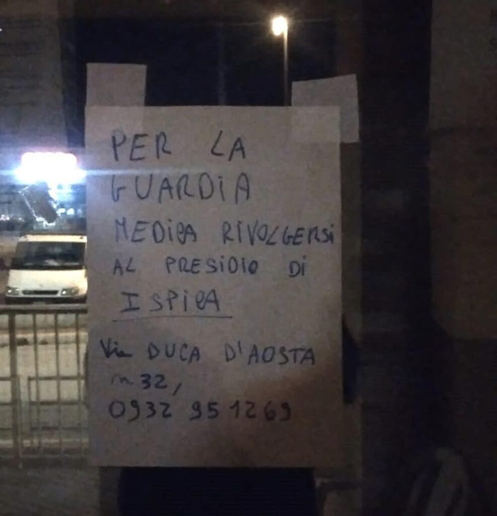 Medico della guardia medica di Pozzallo assente la notte del 27 dicembre