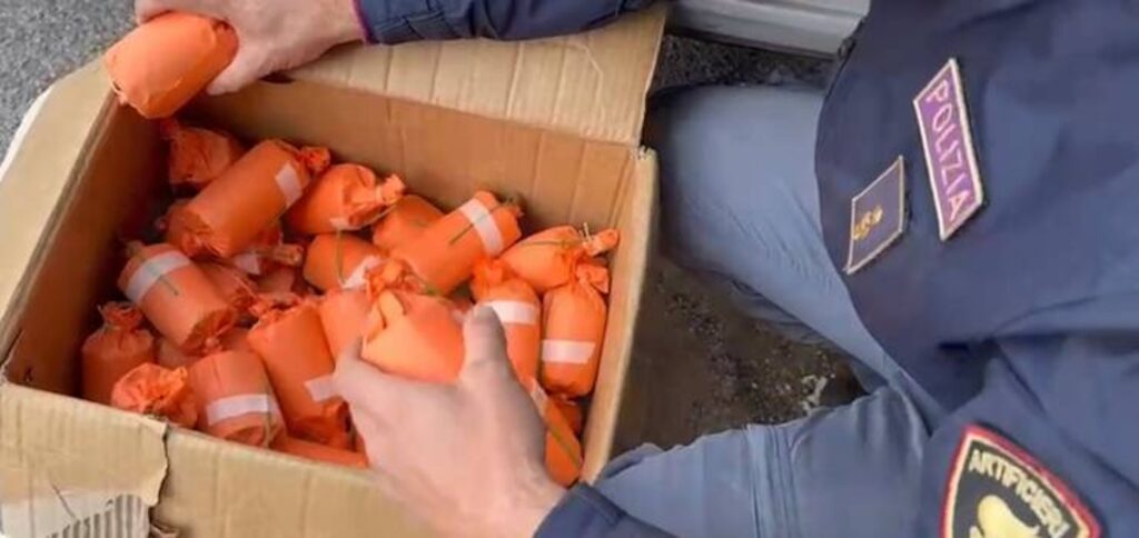 Maxi sequestro di bombe Sinner: l&rsquo;esplosione sarebbe stata devastante