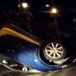 Ragusa, Smart si ribalta la notte di capodanno in corso Italia
