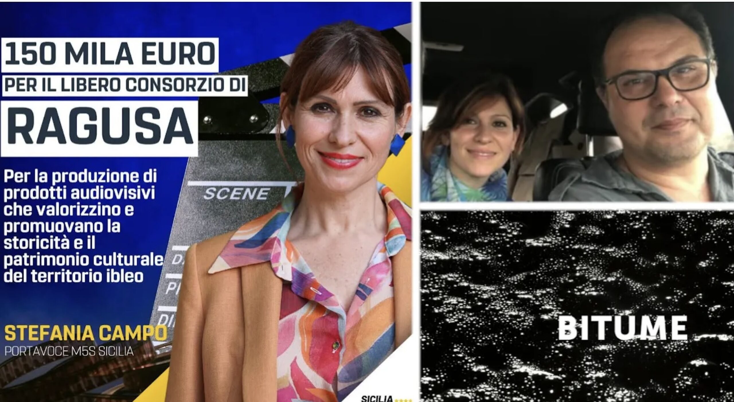 Stefania Campo, i 95 mila euro dalla Regione per il film del suo ex assistente Vincenzo Cascone Stefania Campo, i 95 mila euro dalla Regione per il film del suo ex assistente Vincenzo Cascone